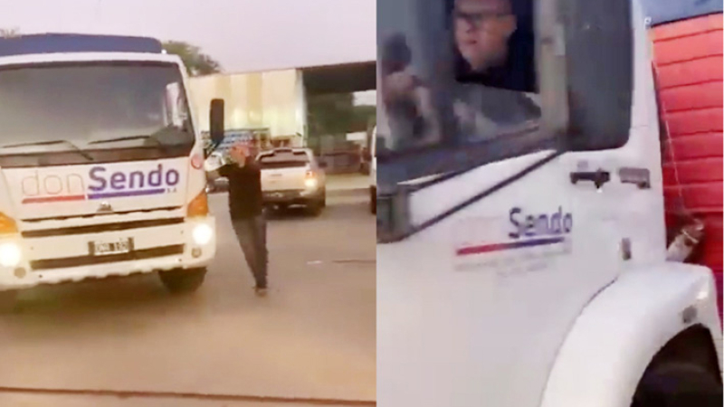 Rambo chaqueño: empresario enfrentó a sindicalistas que bloqueaban su planta