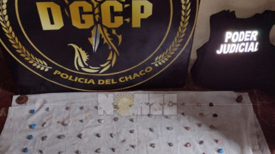 Narco sáenzpeñense vendía tiza por cocaína