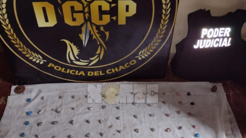Narco sáenzpeñense vendía tiza por cocaína