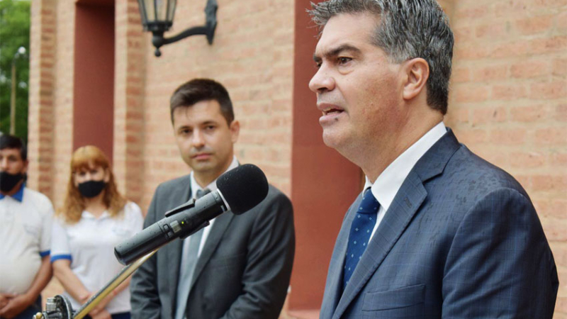 Capitanich anunció más de 7000 millones de pesos en obras para Sáenz Peña