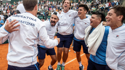 Argentina pasó a las finales de la Copa Davis
