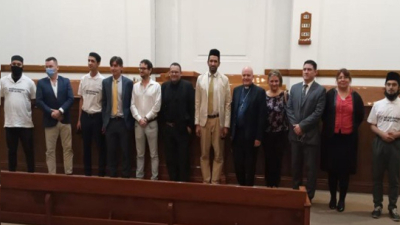 La mesa interreligiosa recibió al presidente de comunidad Musulmana Ahmadía