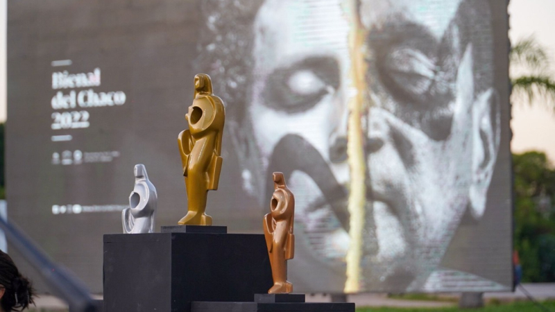 Las miradas puestas en el Chaco: se presentó la Bienal Internacional de las Esculturas