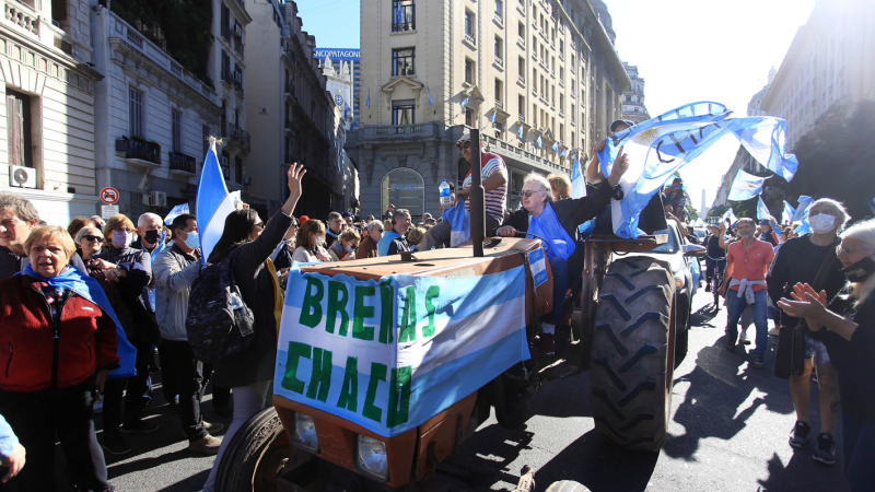 "Arreglense con lo que tienen", el mensaje del campo al gobierno