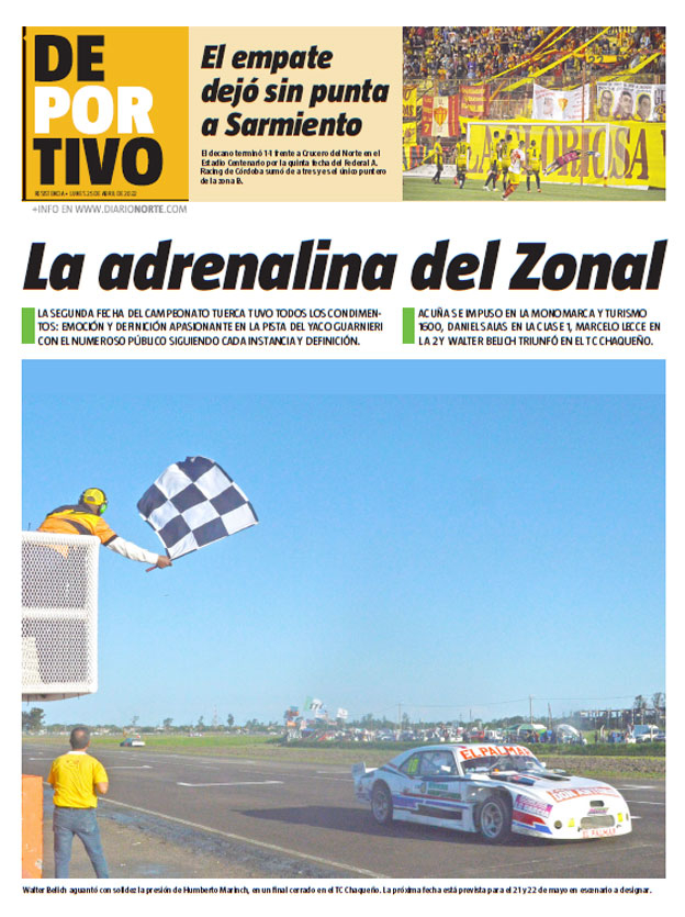 La adrenalina del Zonal