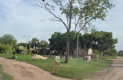 Preocupación de vecinos de La Verde por la construcción de una oficina pública en una plazoleta