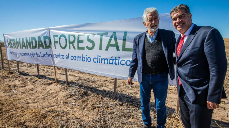 Capitanich y Rodríguez Saá renovaron convenio forestal