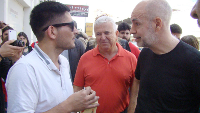 Larreta promovió su candidatura presidencial en la peatonal de Resistencia