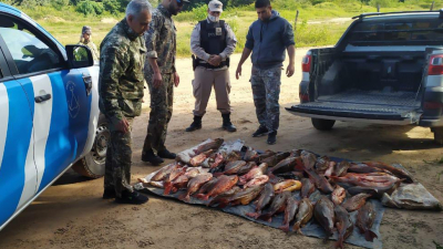 Decomisaron 180 kilos de pescado en el barrio San Pedro Pescador 