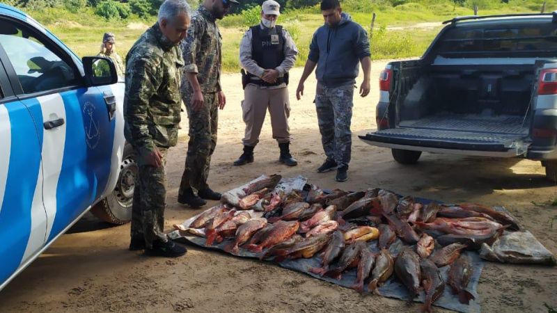 Decomisaron 180 kilos de pescado en el barrio San Pedro Pescador 