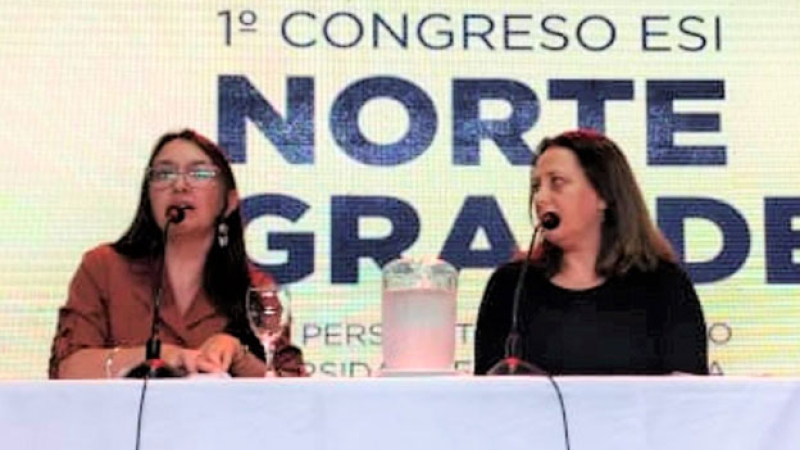 Referentes quitilipenses en el congreso ESI del Norte Grande