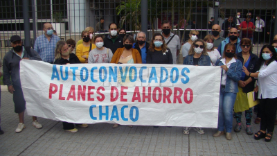 Afectados por cuotas de planes de ahorro vuelven a manifestarse
