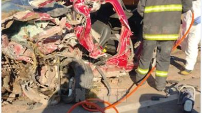 Impactante siniestro vial deja dos muertos sobre ruta 16 a la altura de Napenay