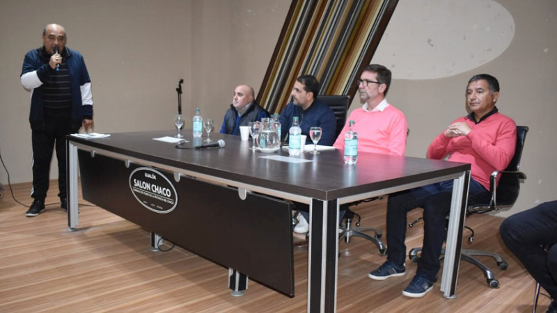 El Chaco recibió a dirigentes del Consejo Federal de Fútbol