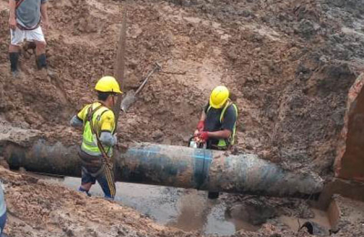Preocupan las "continuas roturas" del acueducto que abastece a San Martín