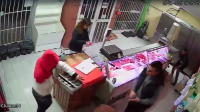 Quitilipi: quiso llevarse la recaudación de una carnicería pero fue detenido a los pocos minutos