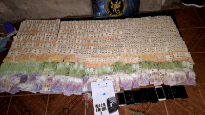 Golpe al narcotráfico: desbarataron dos bunker de droga y encontraron millonaria suma de dinero