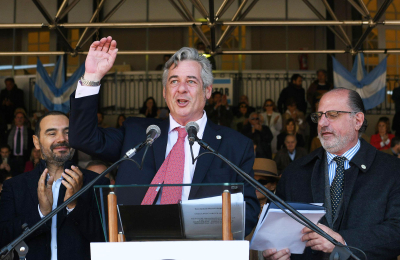 Duro discurso del titular de la Sociedad Rural contra el gobierno