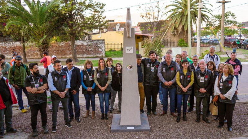 Castelli: culminó el Encuentro de escultores en El Impenetrable