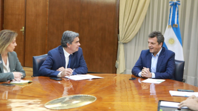 Tras su encuentro con Massa, Capitanich anunció la ampliación de subsidios energéticos para el Chaco