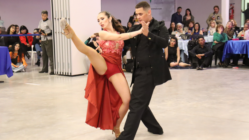 Giselle y Eduardo, la pareja que representará al Chaco en el Mundial de Tango 