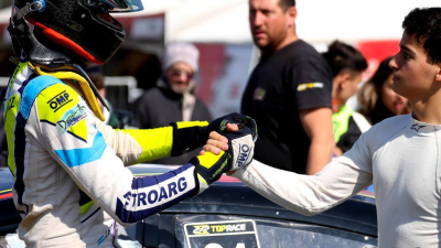 Bohdanowicz en el podio de la especial del Top Race Series