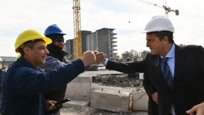 Sergio Massa: "Es mucho más fácil destruir que construir. Nosotros elegimos construir"