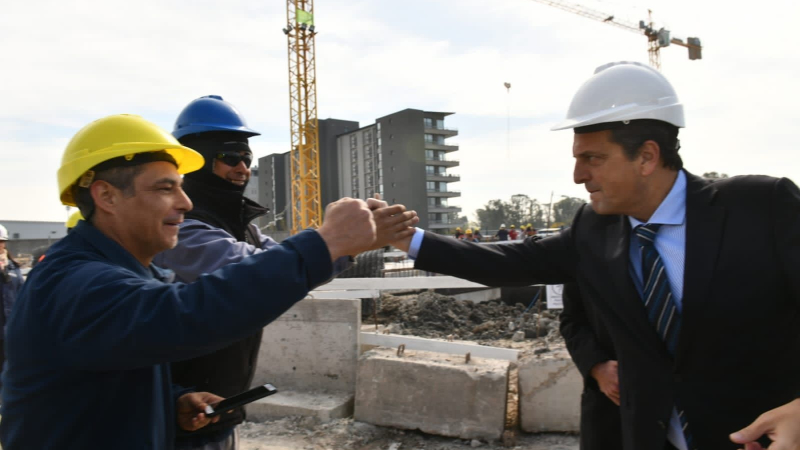 Sergio Massa: "Es mucho más fácil destruir que construir. Nosotros elegimos construir"