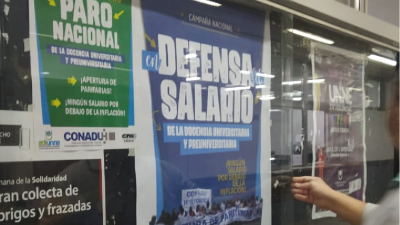 Por salarios, docentes universitarios comienzan hoy un paro nacional