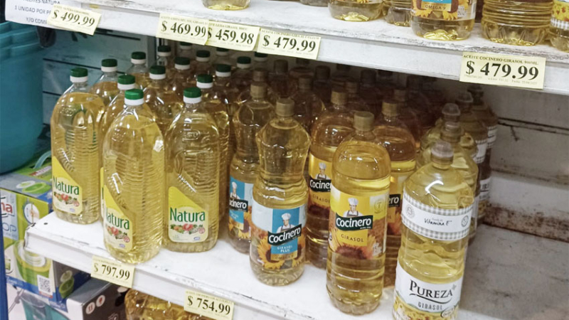 El aceite se convirtió en uno de los artículos más lujosos de los alimentos