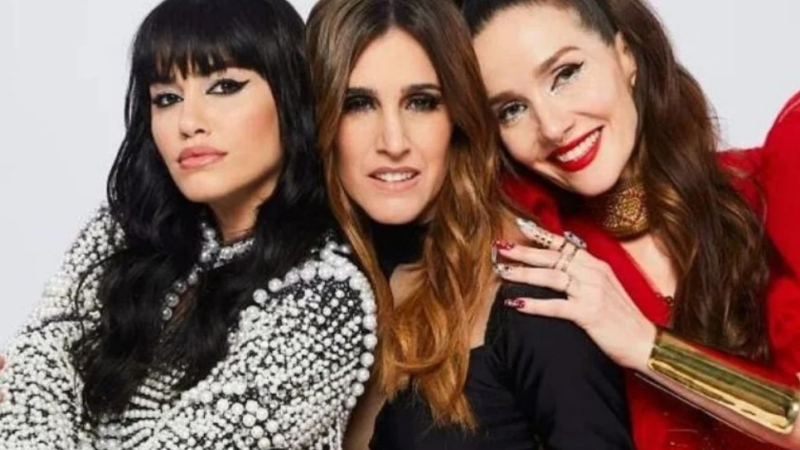 Soledad Pastorutti, Lali Espósito y Natalia Oreiro presentaron "Quiero todo"