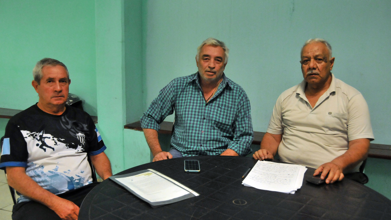 Reclamo de jubilados de Vialidad Provincial