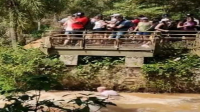 Hallaron un cadáver del lado brasileño de las Cataratas del Iguazú: investigan si es el turista que cayó el lunes