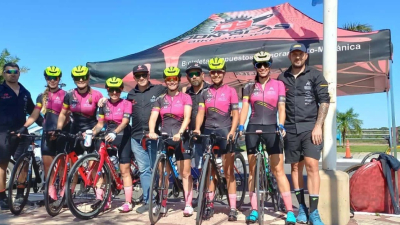 Entusiasmo y renovadas expectativas del equipo femenino de ciclismo
