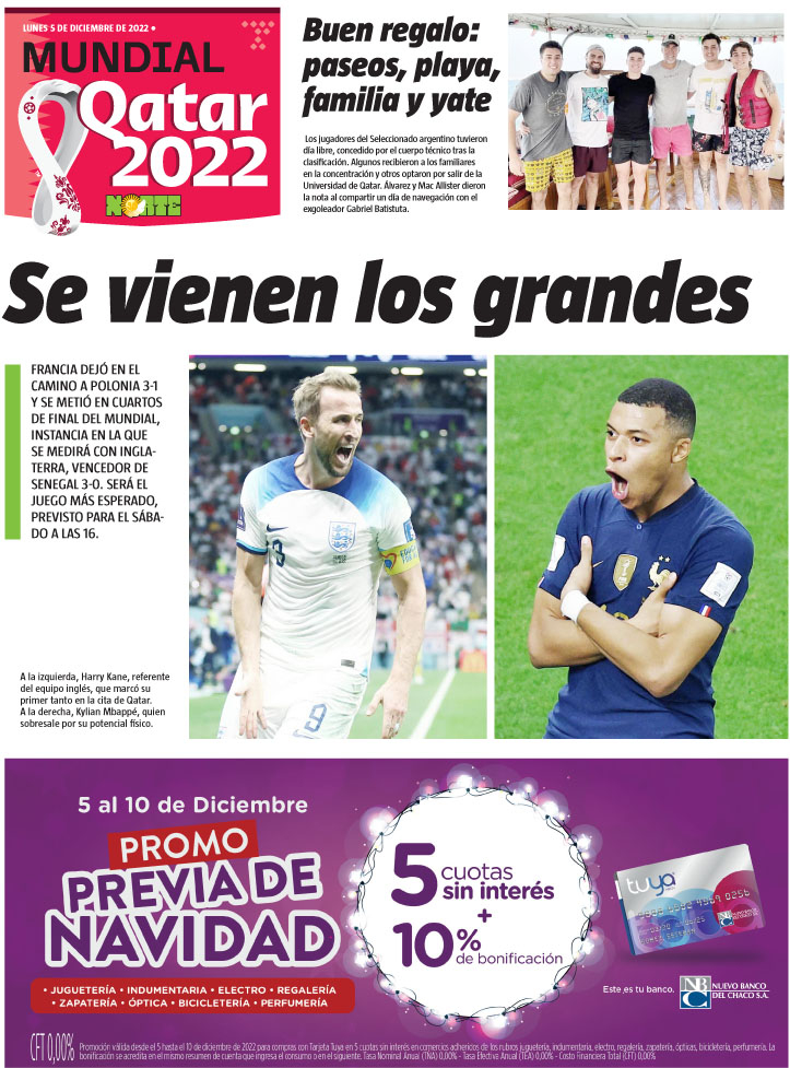 Se vienen los grandes