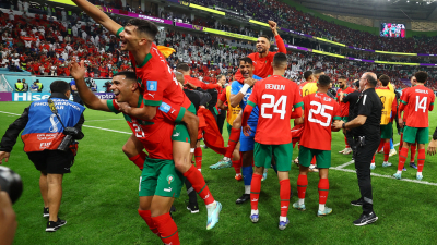 Marruecos eliminó a Portugal y se convirtió en el primer equipo africano semifinalista de un Mundial