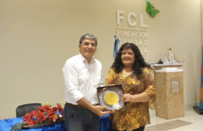 Rotary Resistencia Sur reconoció a Celestina Maciel