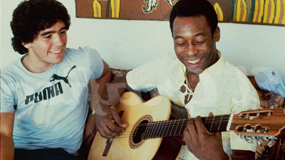 Pelé y Maradona, una relación de mucho cariño y chispazos