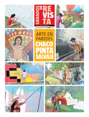 Arte en paredes: Chaco pinta Salvaje