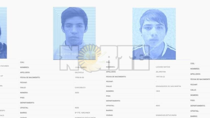 Asalto a un prestamista: quiénes son los tucumanos y chaqueños detenidos