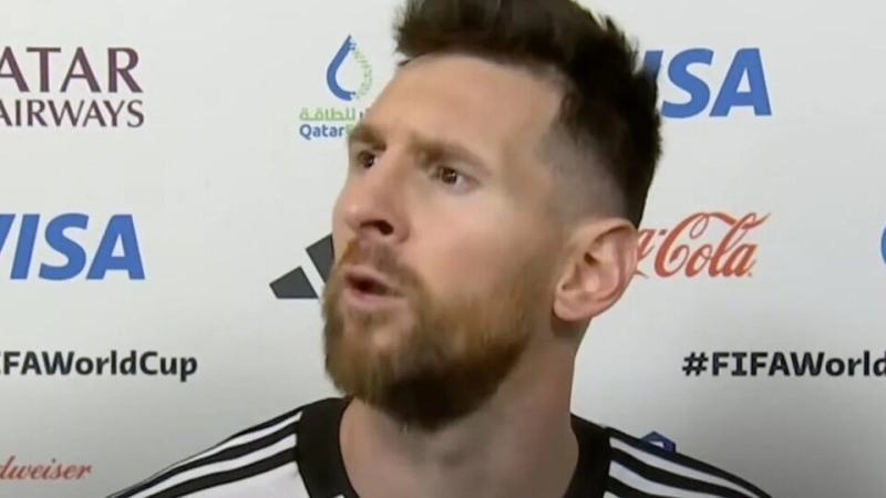 El que le faltaba: Messi se llevó un Martín Fierro Digital por el "¿Qué mirás?, bobo"