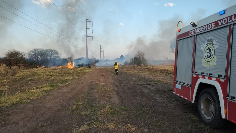 Con elevadas temperaturas y sequía persistente, todo el Chaco está bajo riesgo de incendios 