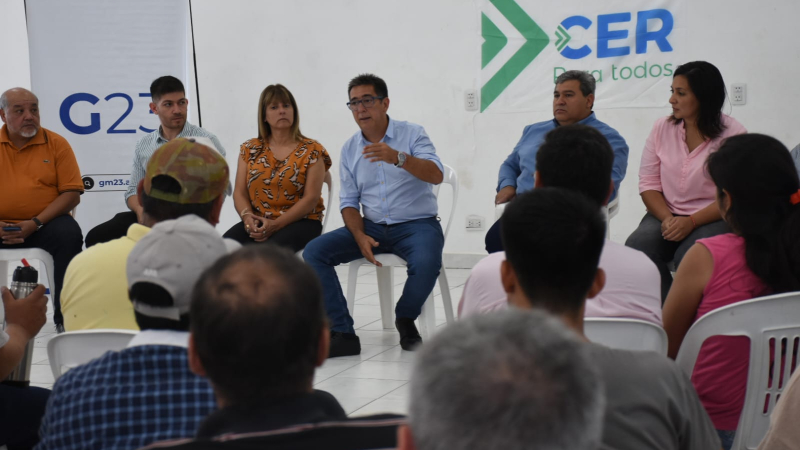Gustavo Martínez:"La provincia hoy demanda que se atiendan muchas necesidades "