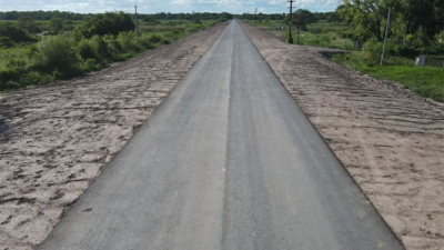 La obra de pavimentación en la ruta 30 presenta un avance de 20 %