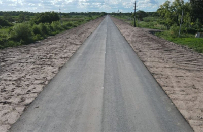 La obra de pavimentación en la ruta 30 presenta un avance de 20 %