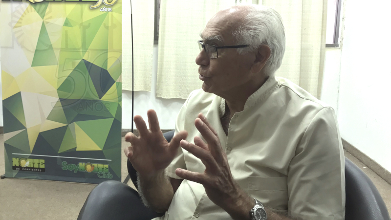 El adiós al pediatra Adolfo Andreotti, fundador de Conin Chaco