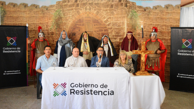El intendente Martínez presentó "Por una semana Santa, Santa"