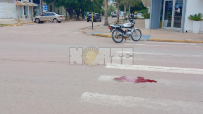 Charata: un muerto por siniestro vial en pleno centro