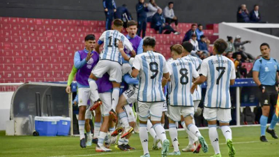 El sub 17 venció a Venezuela y quedó a un paso del Mundial