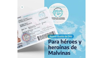 Operativo DNI para excombatientes de Malvinas